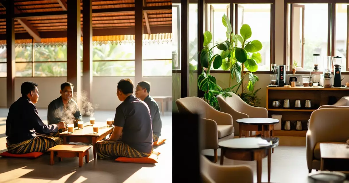 ရန်ကုန် လက်ဖက်ရည်ဆိုင် vs ကော်ဖီဆိုင် ယဉ်ကျေးမှု — ကွာခြားချက်နှင့် တူညီချက် ပြည့်စုံသော နှိုင်းယှဉ်ချက်