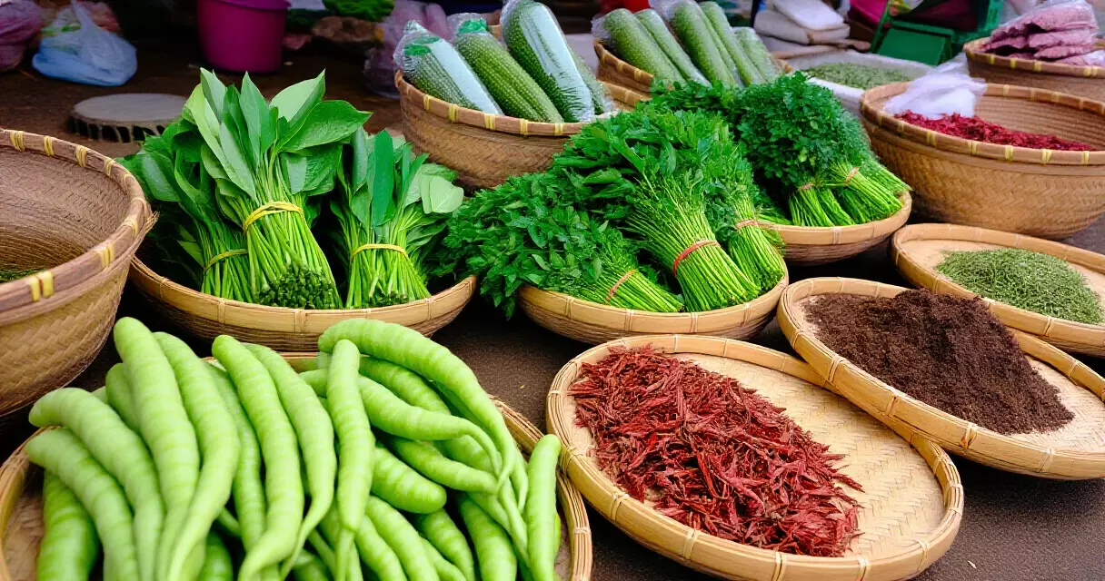 ရန်ကုန် ဒေသဈေးတွင် ရာသီ ဟင်းသီးဟင်းရွက်များ