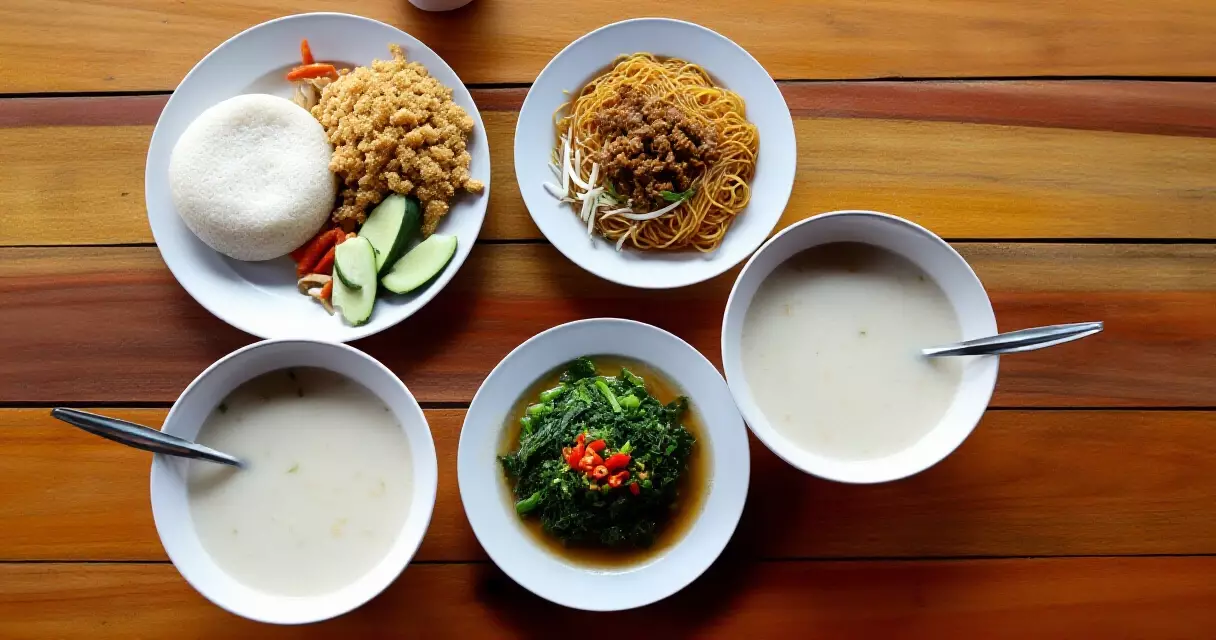 မြန်မာ ရိုးရာ ဟင်းလျာ မျိုးစုံ – လက်ဖက်သုပ်၊ ရှမ်းခေါက်ဆွဲ နှင့် မုန်ဟင်းခါး