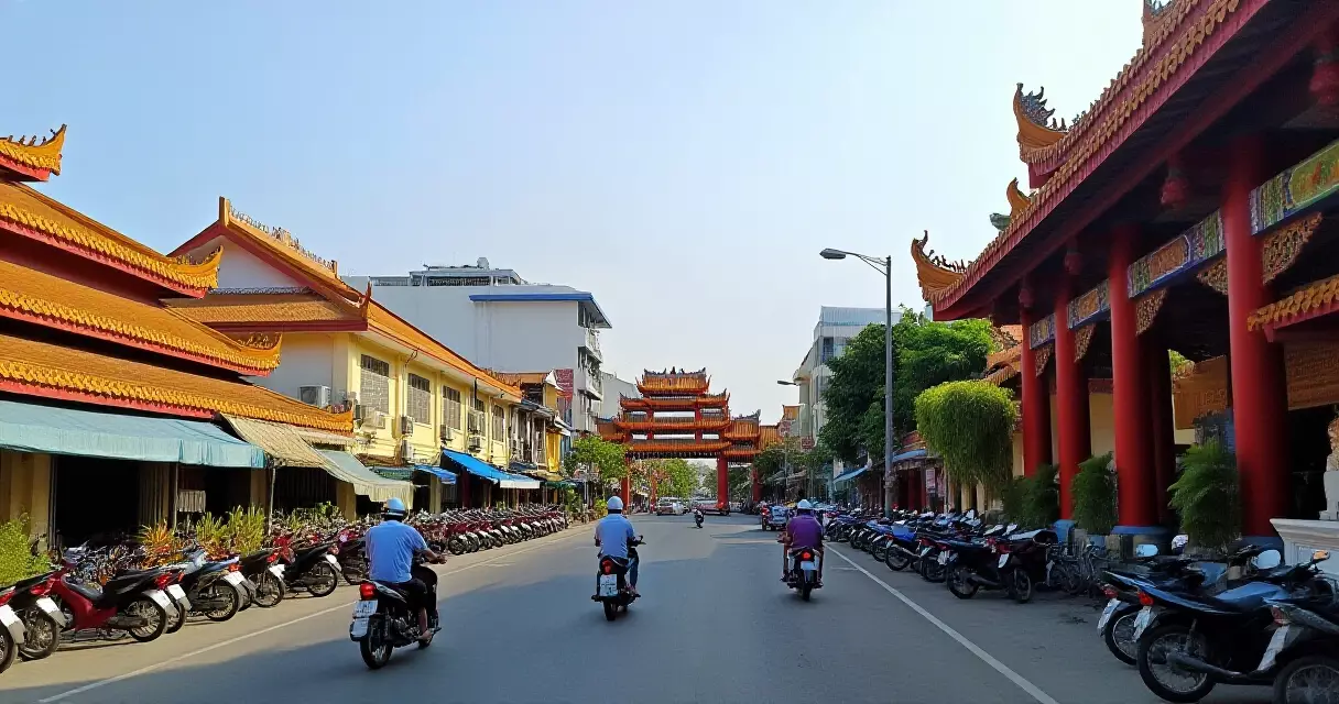 ရန်ကုန် လမ်းမတော်မြို့နယ် တရုတ်ရပ်ကွက် ဆိုင်တန်းများ