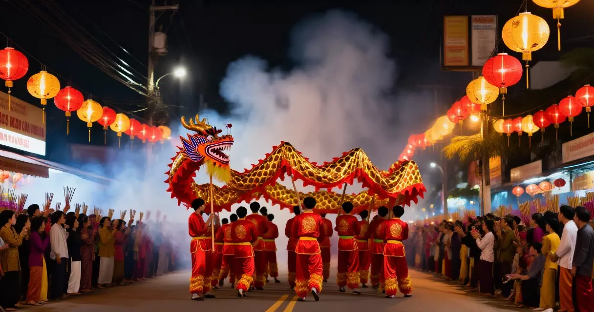 ရန်ကုန် ချိုင်နာတောင်းကွင်း တရုတ်နှစ်သစ်ကူး ပွဲတော် နဂါးကထိုး မင်္ဂလာ
