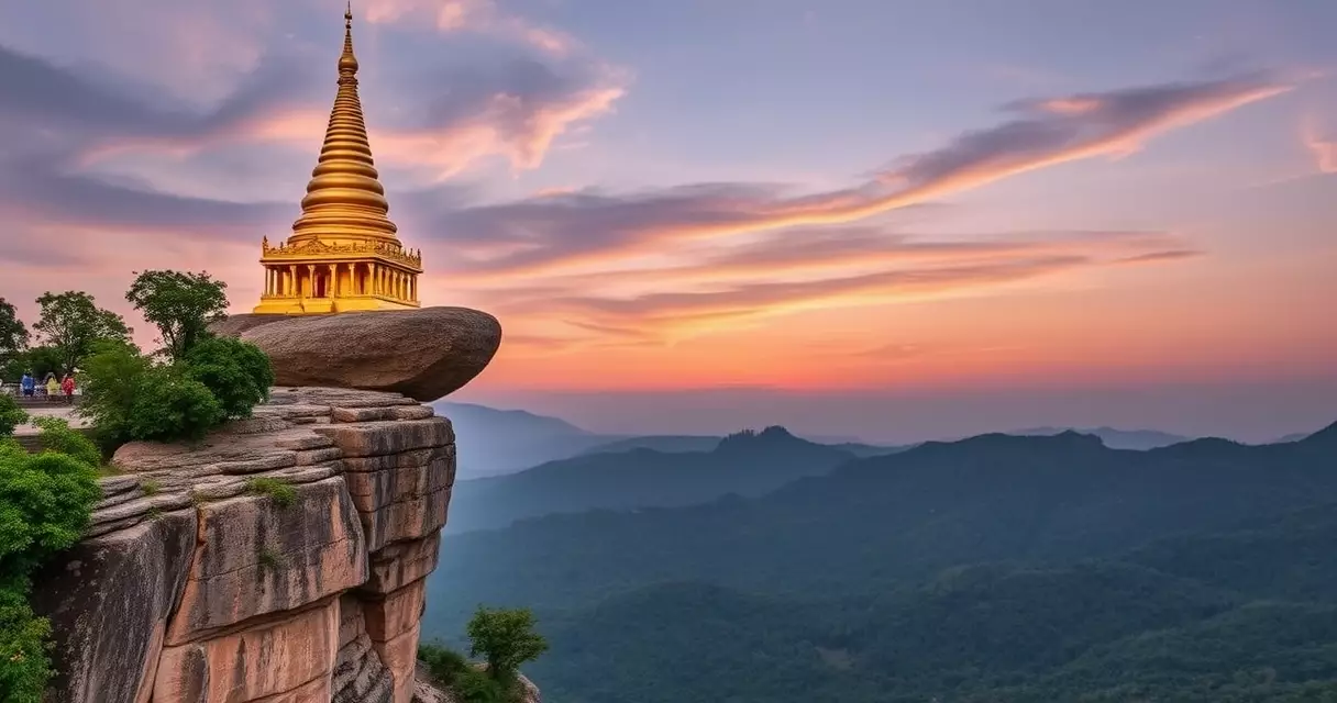 ကျိုက်ထီးရိုး ရွှေကျောက်တော်