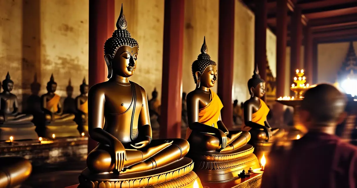 ရန်ကုန် ဘုရားကျောင်းတွင် ရှေးဟောင်း ကြေး ဘုရားရုပ်ထုများ